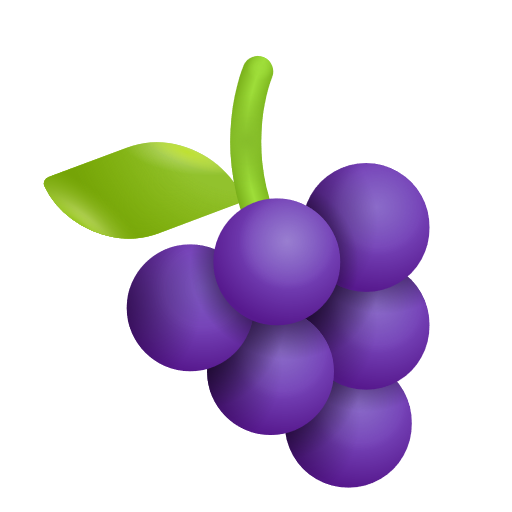 Grapes on Microsoft 3D