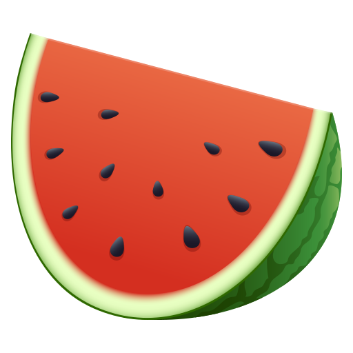 Watermelon on JoyPixels