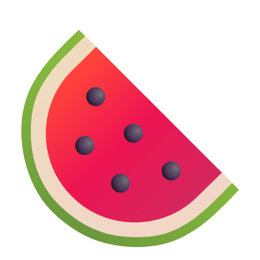 Watermelon on Microsoft 3D