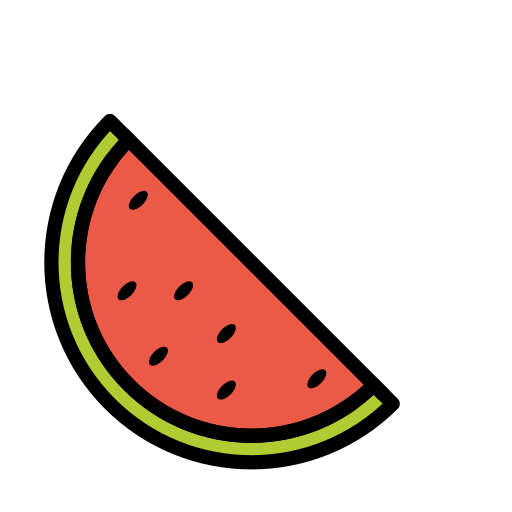 Watermelon on OpenMoji
