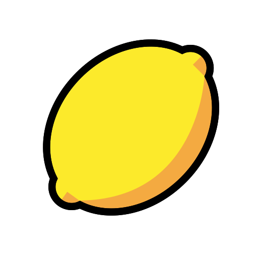 Lemon on OpenMoji