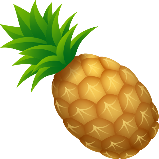 Pineapple on JoyPixels