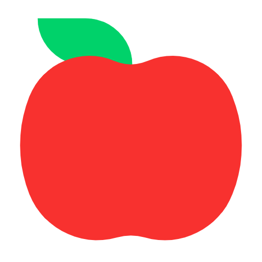 Red Apple on Microsoft Fluent