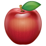 Red Apple on WhatsApp