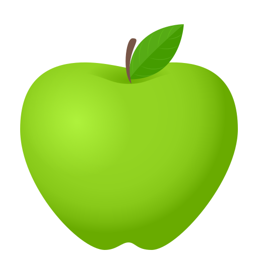 Green Apple on JoyPixels