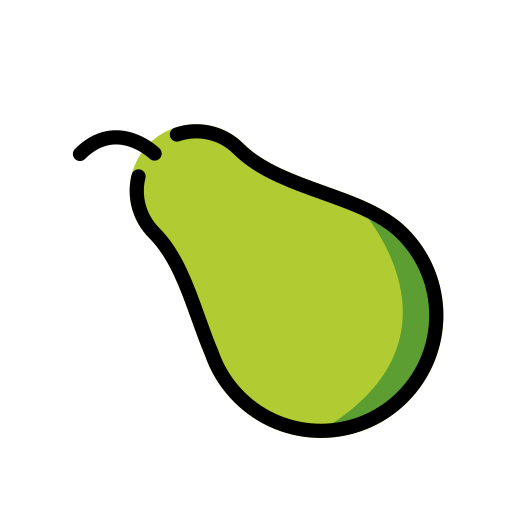 Pear on OpenMoji