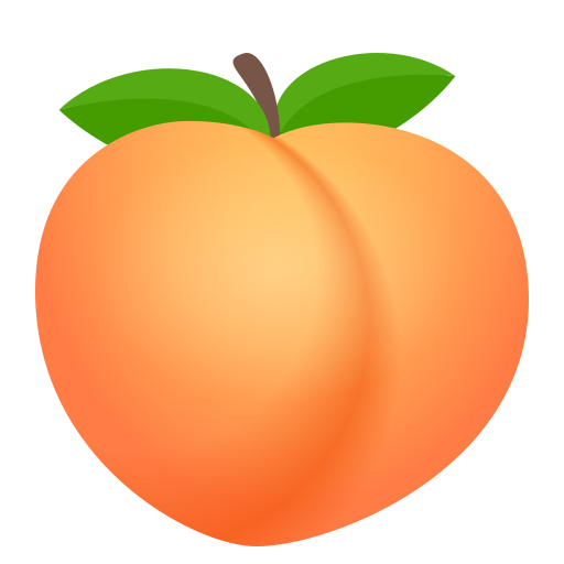 Peach on JoyPixels