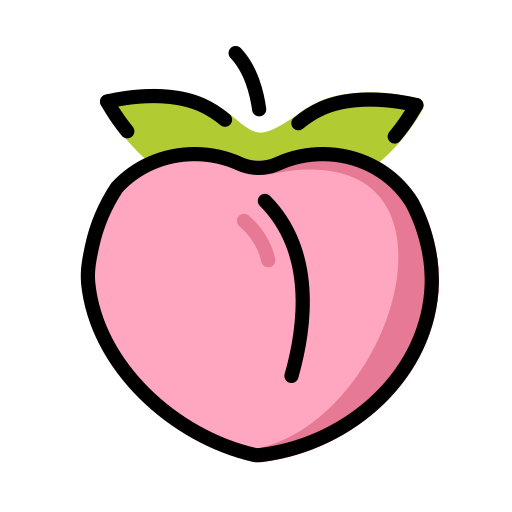 Peach on OpenMoji