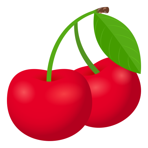 Cherries on JoyPixels