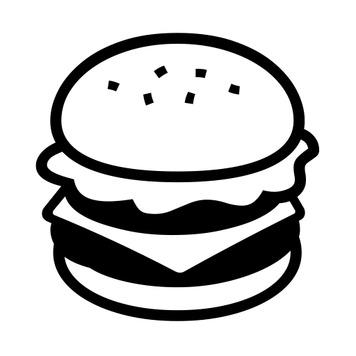 Hamburger on Noto Emoji