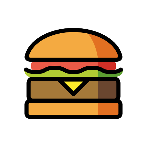 Hamburger on OpenMoji