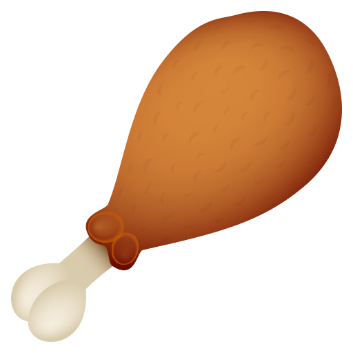 Poultry Leg on JoyPixels