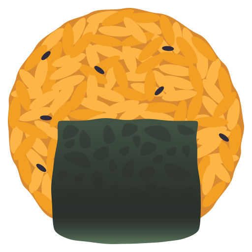 Rice Cracker on JoyPixels