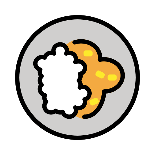 Curry And Rice on OpenMoji
