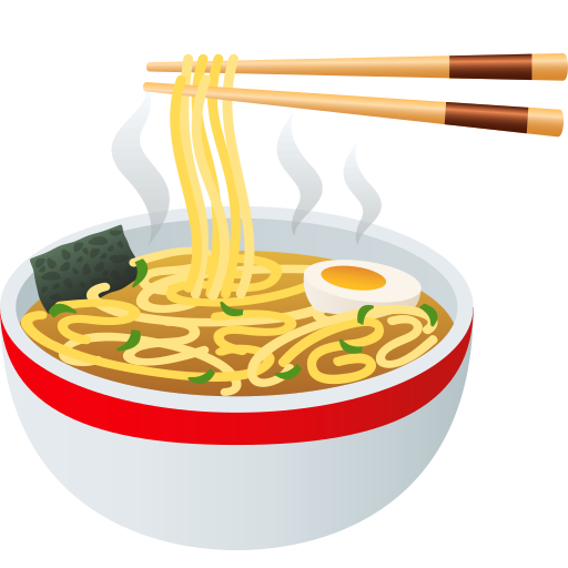 Steaming Bowl on JoyPixels