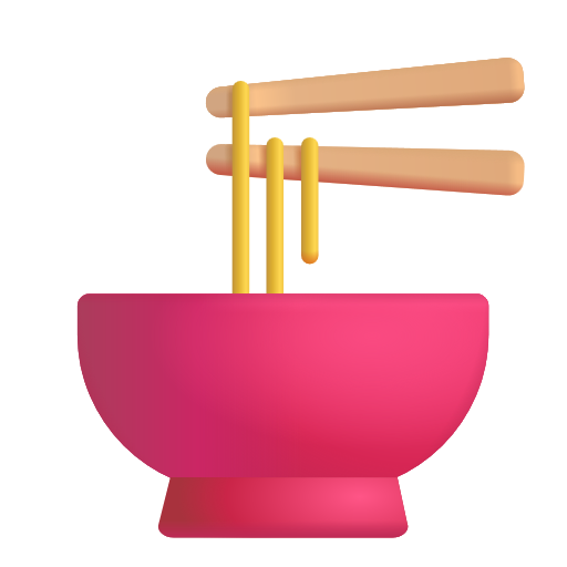 Steaming Bowl on Microsoft 3D
