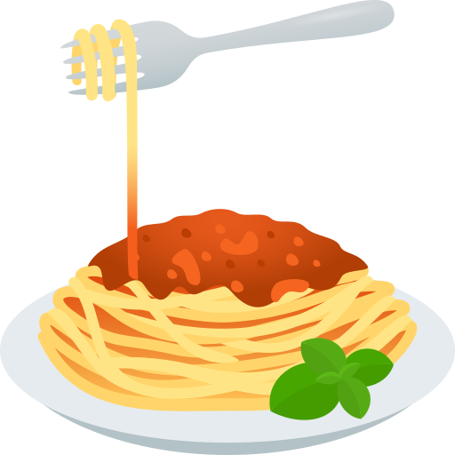 Spaghetti on JoyPixels