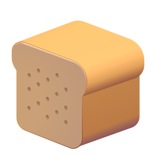 Bread on Microsoft 3D
