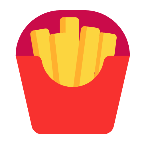 French Fries on Microsoft Fluent