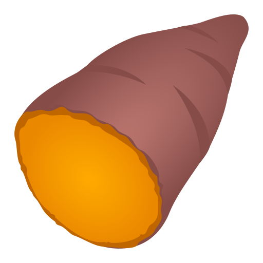 Roasted Sweet Potato on JoyPixels