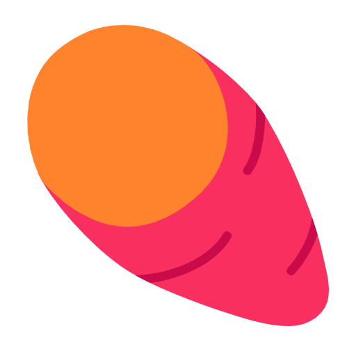 Roasted Sweet Potato on Microsoft Fluent