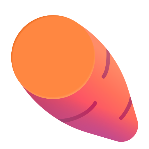 Roasted Sweet Potato on Microsoft 3D