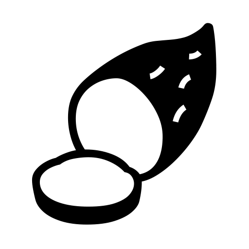 Roasted Sweet Potato on Noto Emoji
