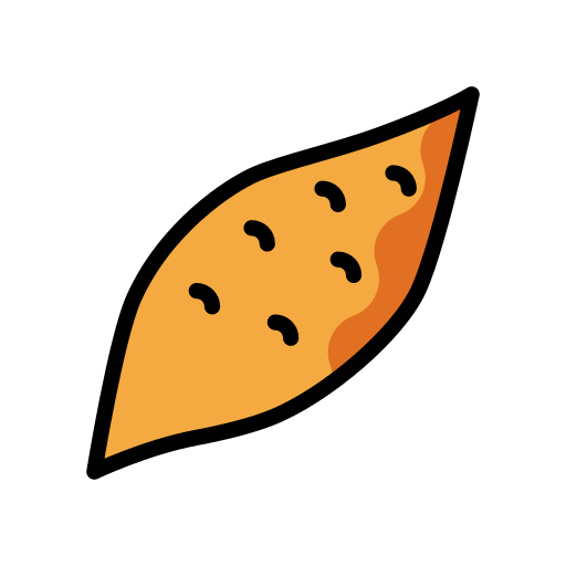 Roasted Sweet Potato on OpenMoji