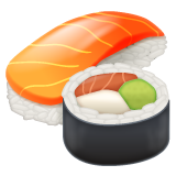 Sushi on WhatsApp