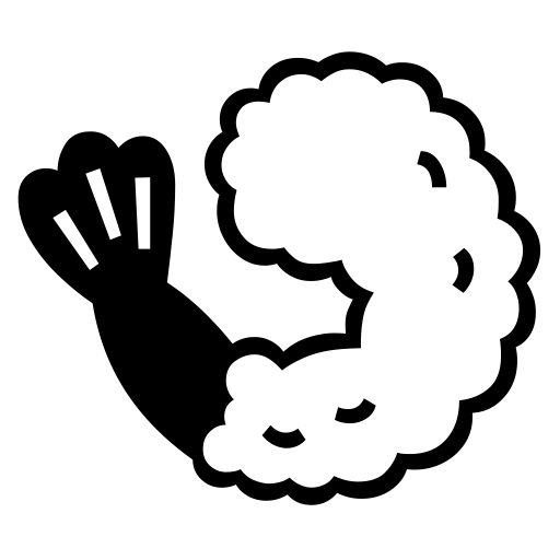 Fried Shrimp on Noto Emoji