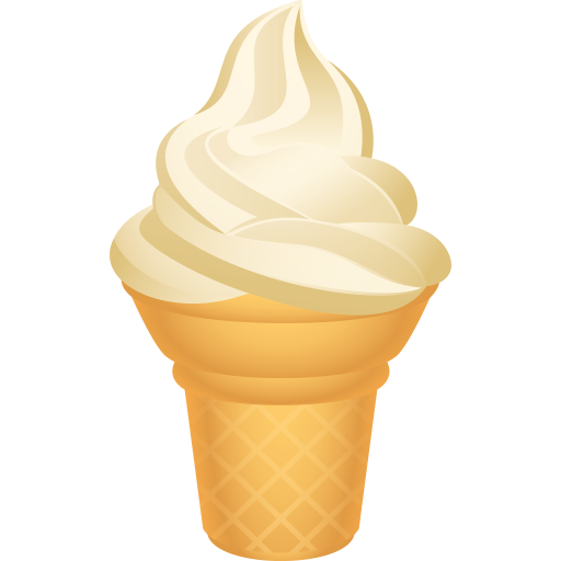 Soft Ice Cream on JoyPixels