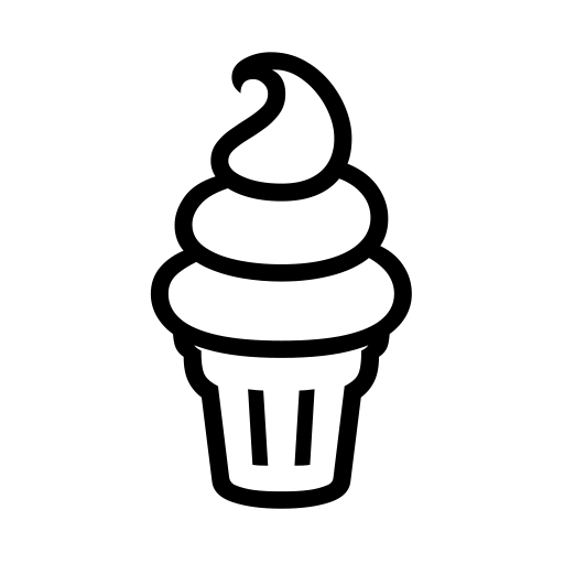 Soft Ice Cream on Noto Emoji