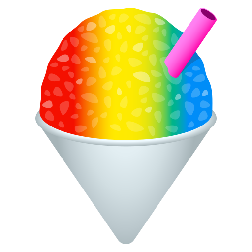Shaved Ice on JoyPixels