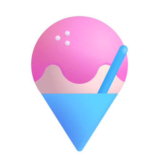 Shaved Ice on Microsoft 3D