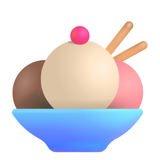 Ice Cream on Microsoft 3D