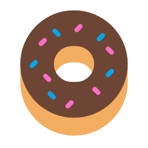Doughnut on Microsoft Fluent