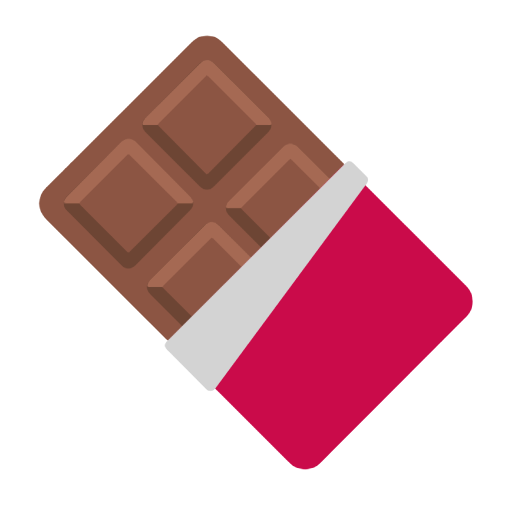 Chocolate Bar on Microsoft Fluent