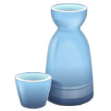 Sake Bottle And Cup on WhatsApp