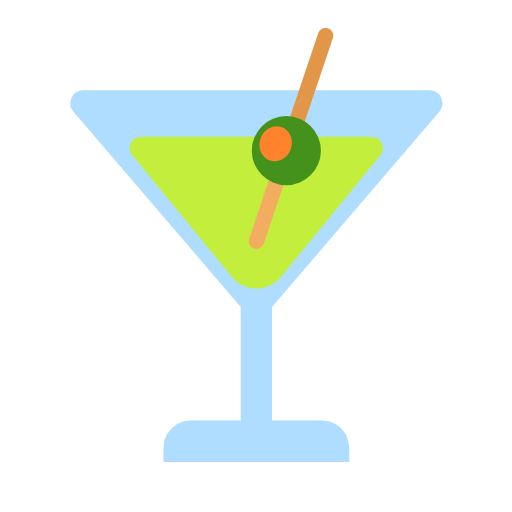Cocktail Glass on Microsoft Fluent