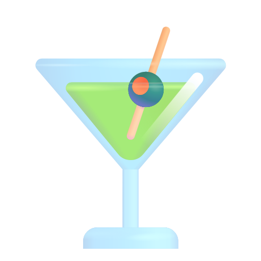 Cocktail Glass on Microsoft 3D