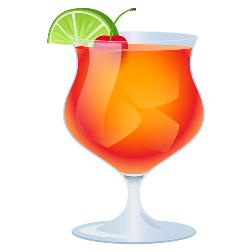 Tropical Drink on JoyPixels