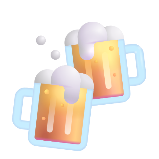 Clinking Beer Mugs on Microsoft 3D