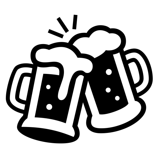 Clinking Beer Mugs on Noto Emoji