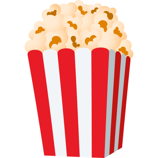 Popcorn on JoyPixels