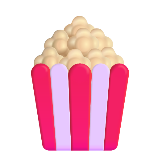 Popcorn on Microsoft 3D
