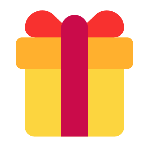 Wrapped Present on Microsoft Fluent
