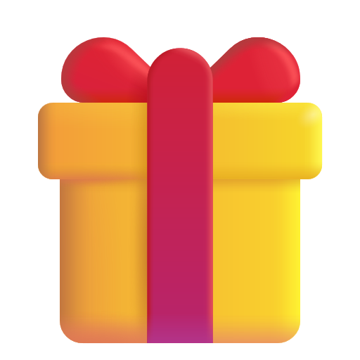 Wrapped Present on Microsoft 3D