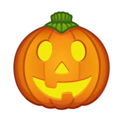 Jack-o-lantern on Telegram