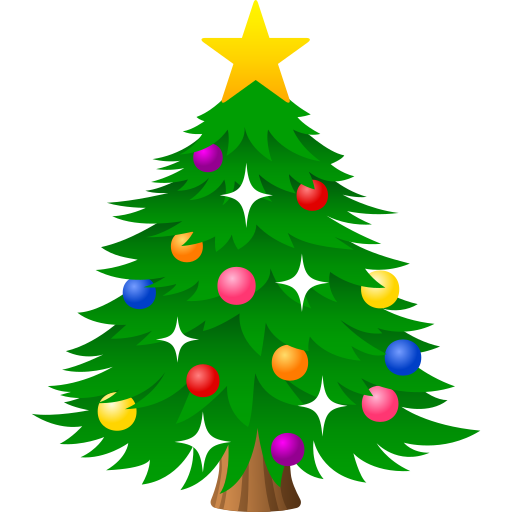 Christmas Tree on JoyPixels