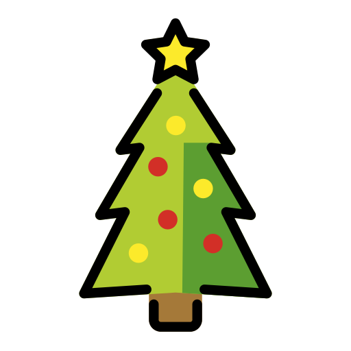 Christmas Tree on OpenMoji